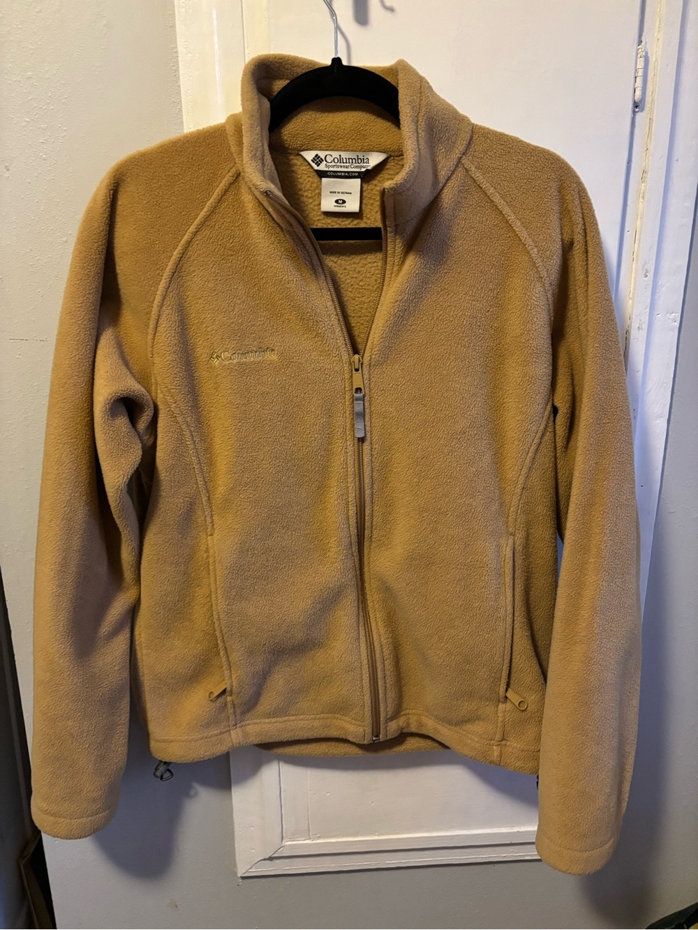 Columbia Men's Performance Fleece Jacket in Camel/Tan